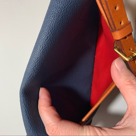 Dooney & Bourke CrossBody leather Purse navy - Picture 9 of 16